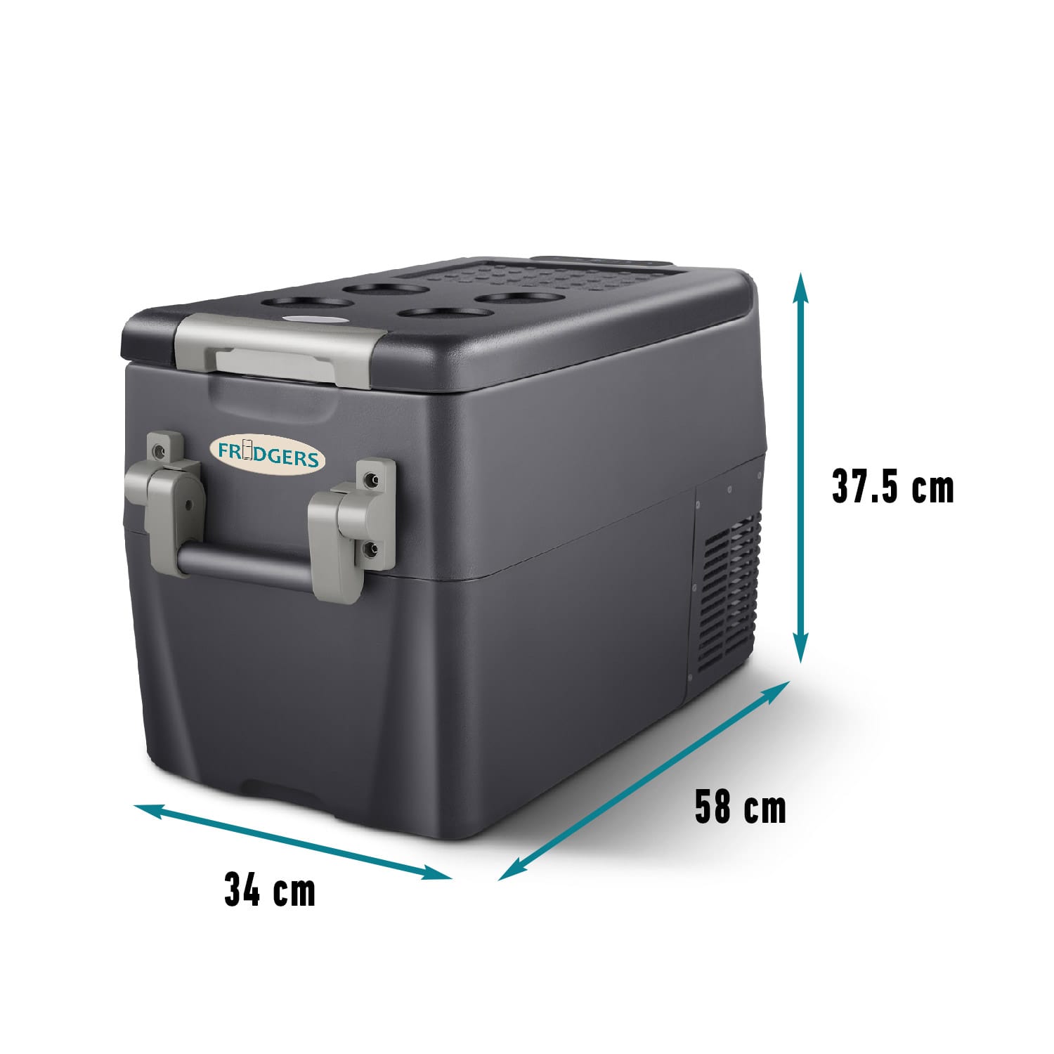 30Lt Vehicle Refrigerator & Freezer 12 / 24V Fridgers DE30 Camera Locking, Isolation, Digital Screen